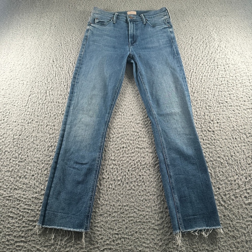 MOTHER mid-rise dazzler crop fray size 26 in we’re all in this together